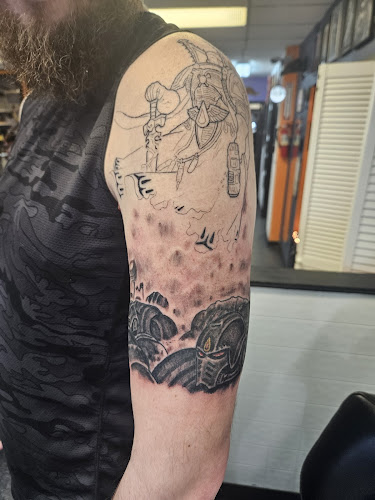 Work by Ageless Art Tattoo & Piercing