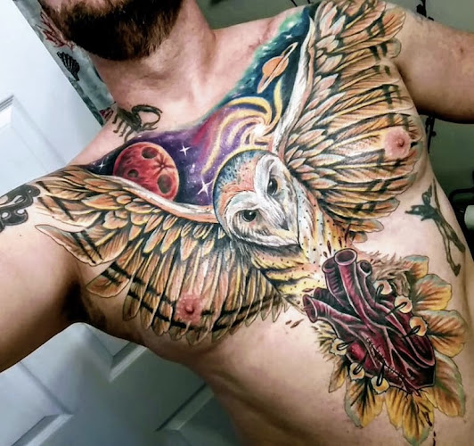 Work by Night Wolf Tattoo