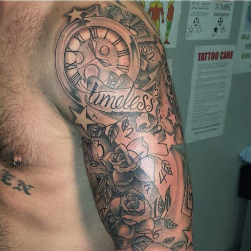 Work by Connelly's Tattooing