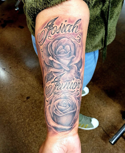 Work by Bodystain Tattoo & Body Piercing Studio