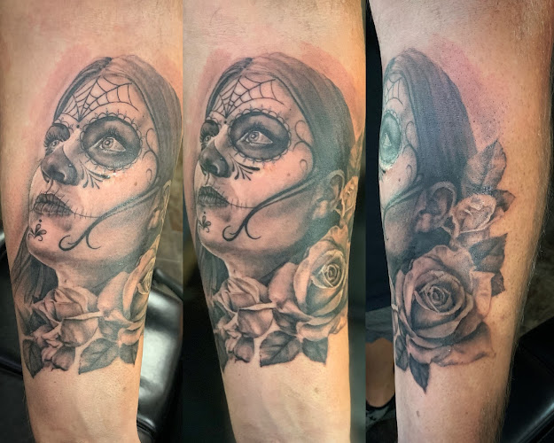 Work by Eternal Tattoo & Body Piercing