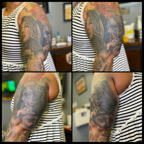 Work by Old Crows Custom Tattoo