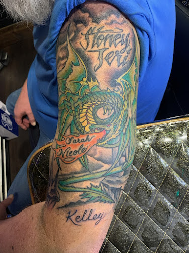 Work by Sacred Heart Tattoo