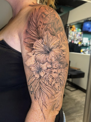 Work by Silk Fox Tattoo