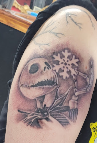 Work by BlackEyed Sundays Tattoos of Corbin