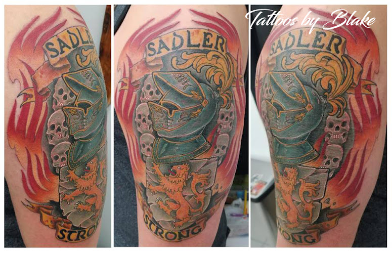 Work by Tough Luck Tattoo