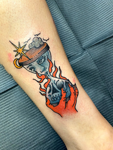 Work by Franklins Tattoo and Supply