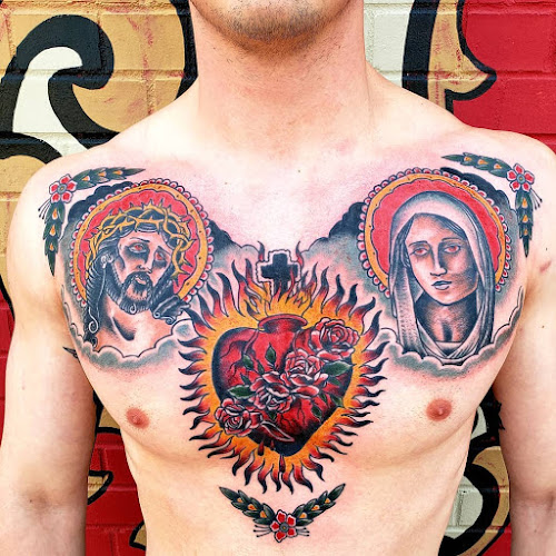 Work by Lamar Street Tattoo Club