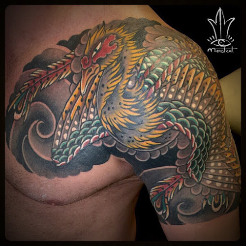 Work by Mark C. Merchant Tattoo