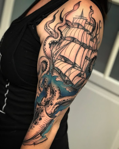 Work by Rebel Muse Tattoo