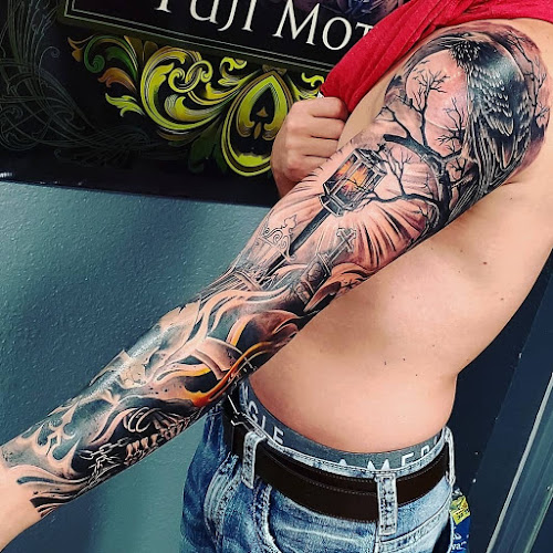 Work by studio 77 tattoo