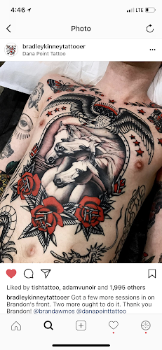Work by Dana Point Tattoo