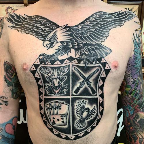 Work by North Shore Tattoo Company