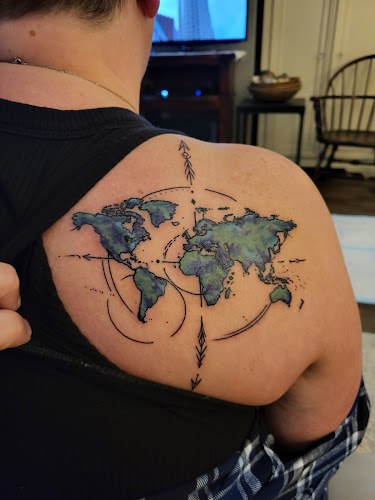 Work by No Regrets Tattoos & Body Piercing