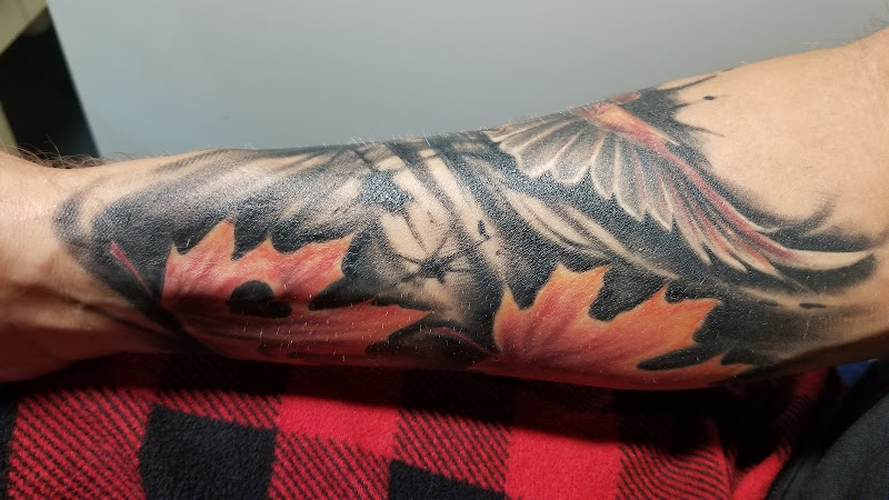 Work by Strange Daze Tattoos