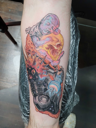 Work by Thistle & Fern Tattoo Company