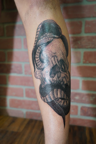 Work by Daily Haunt Tattoos