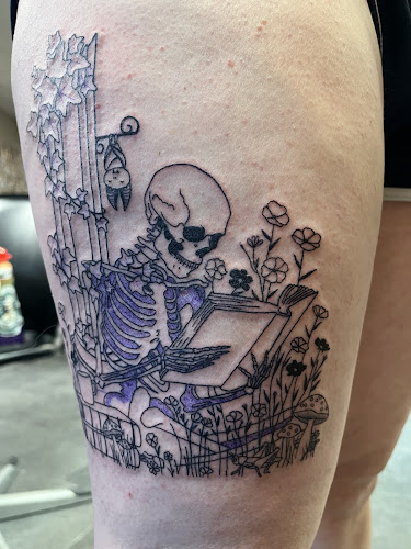 Work by Black Cat Tattoo