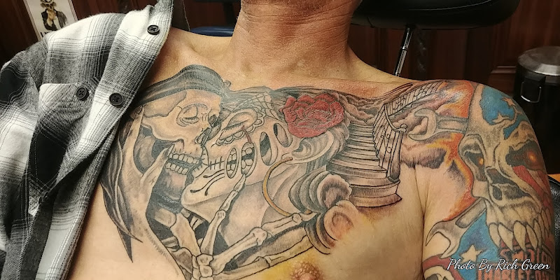 Work by Port of Worcester Tattoo, E. Brookfield