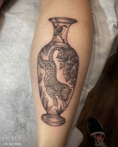 Work by Lucky's Tattoo Studio