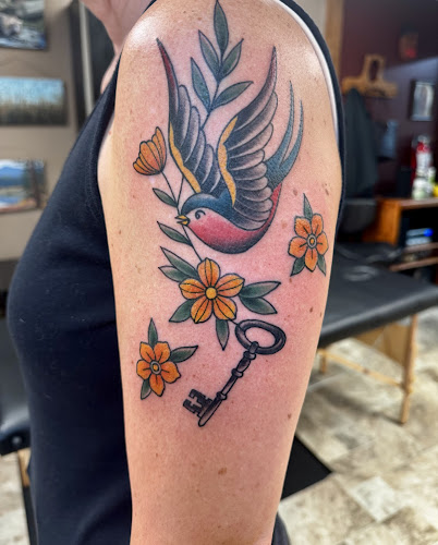 Work by Riverside Tattoo