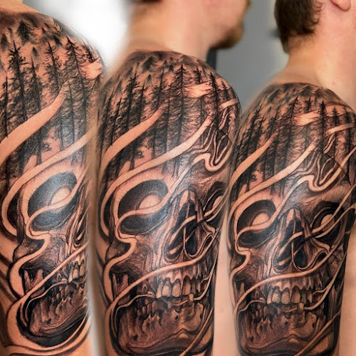 Work by El Zapien Tattoos