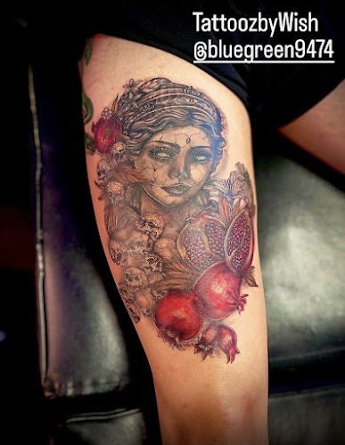 Work by R&R tattoo and piercing studio