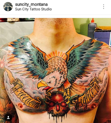 Work by Sun City Tattoo Montana