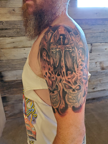 Work by Mothers Tattoo & Body Piercing
