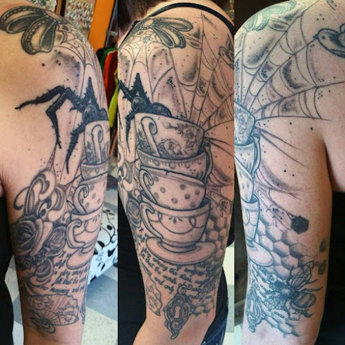 Work by Maud's Tattoo Company