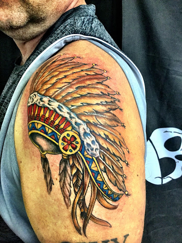Work by Monarch Tattoo