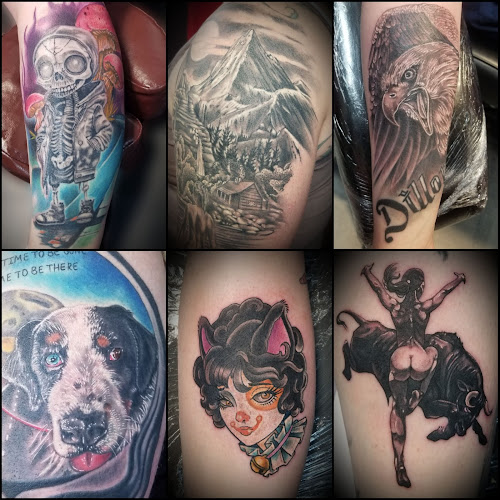 Work by The RedLight Tattoo Studio