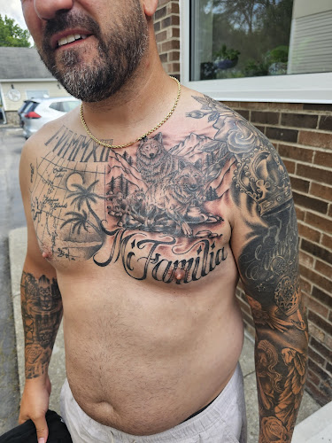 Work by Geeks And Goons Tattoo Parlor