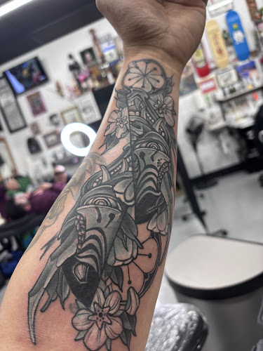 Work by Rick's Tattoos