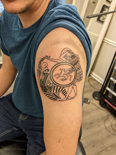 Work by The Crimson Deer Tattoo Studio