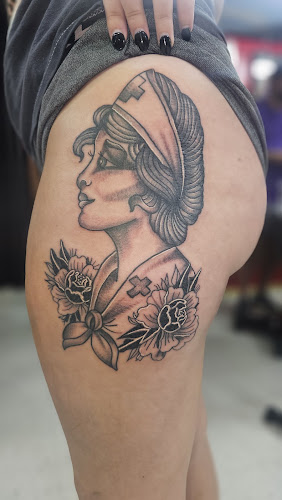 Work by Bio Tek tattoo