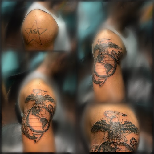 Work by Ink Wizard Tattoos, Inc.