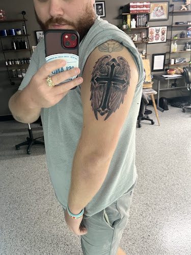 Work by South of Heaven Tattoo