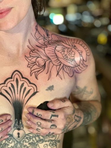 Work by The Wolfs’ Den Tattoo Studio