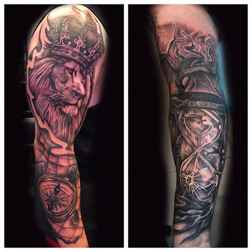 Work by Black Horse Tattoo Studio