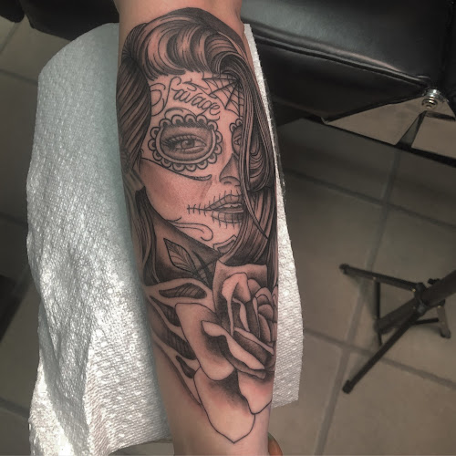Work by Fine Line Tattoo