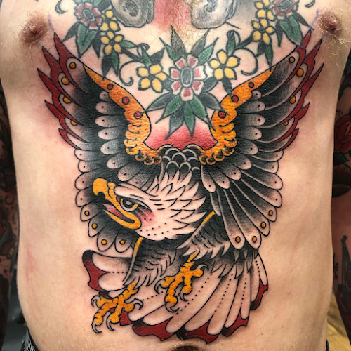 Work by Jack Brown's Tattoo Revival