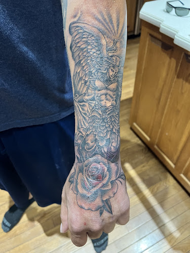 Work by Temple Tattoo & Body Piercing
