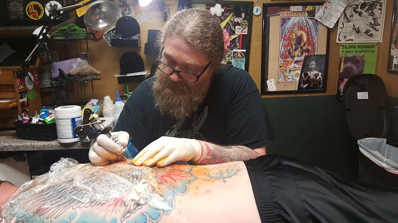 Work by Fine Line Tattoo's