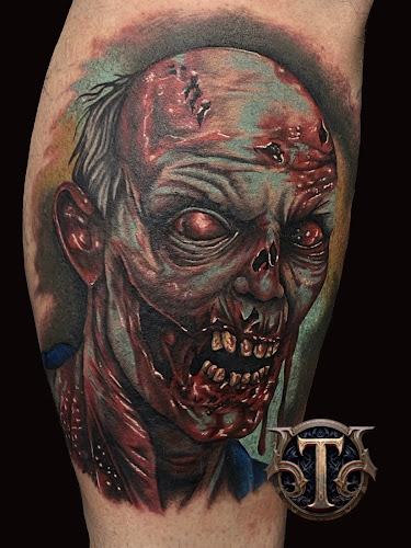 Work by InkedSanity Tattoo and Body Piercing Studio
