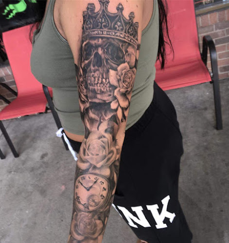 Work by White Dog Tattoo