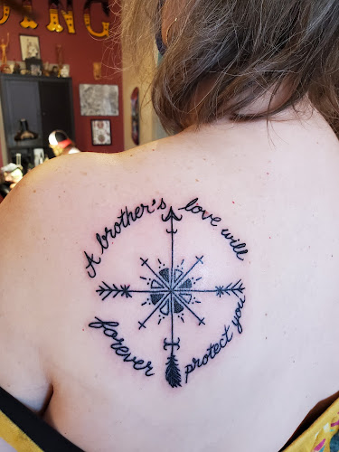 Work by Modern Vintage Tattoo