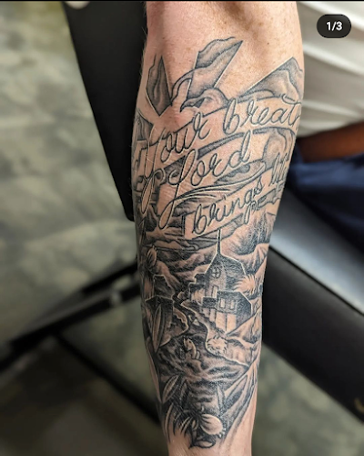 Work by Deep Space Tattoo & Piercing