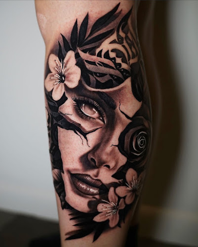 Work by Gold Rose Tattoo Company