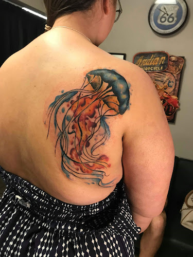 Work by Red Kirin Tattoo